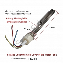 Grzałka zbiornika A9H 1500W 
